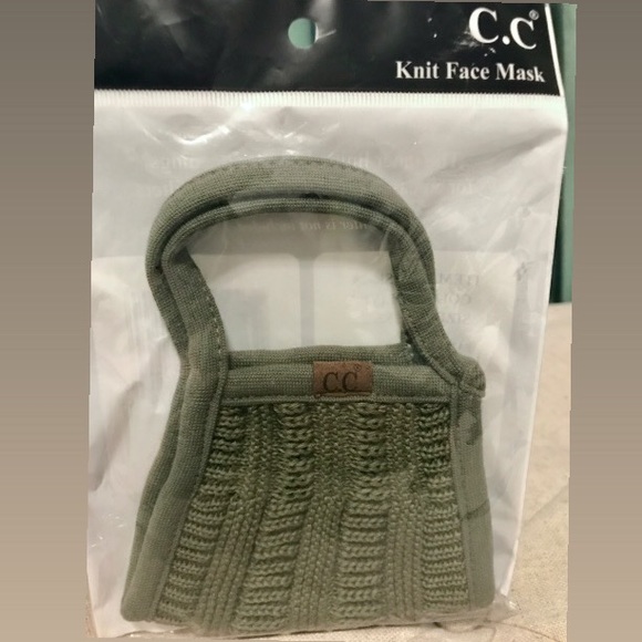 C.C Accessories - C.C. Ribbed Face Mask